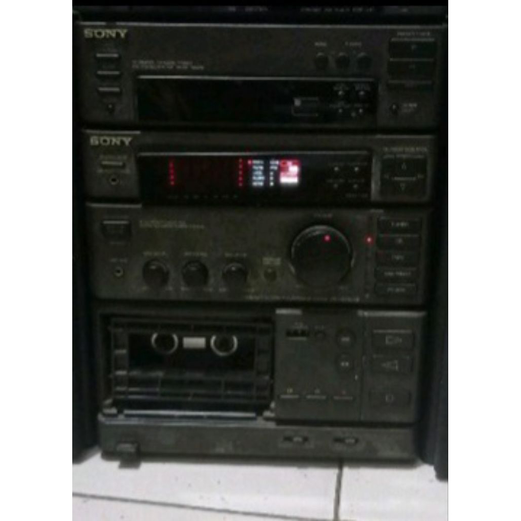 sony big compo hifi TA-H200+ST-H300+TC-H200 Audio fulset