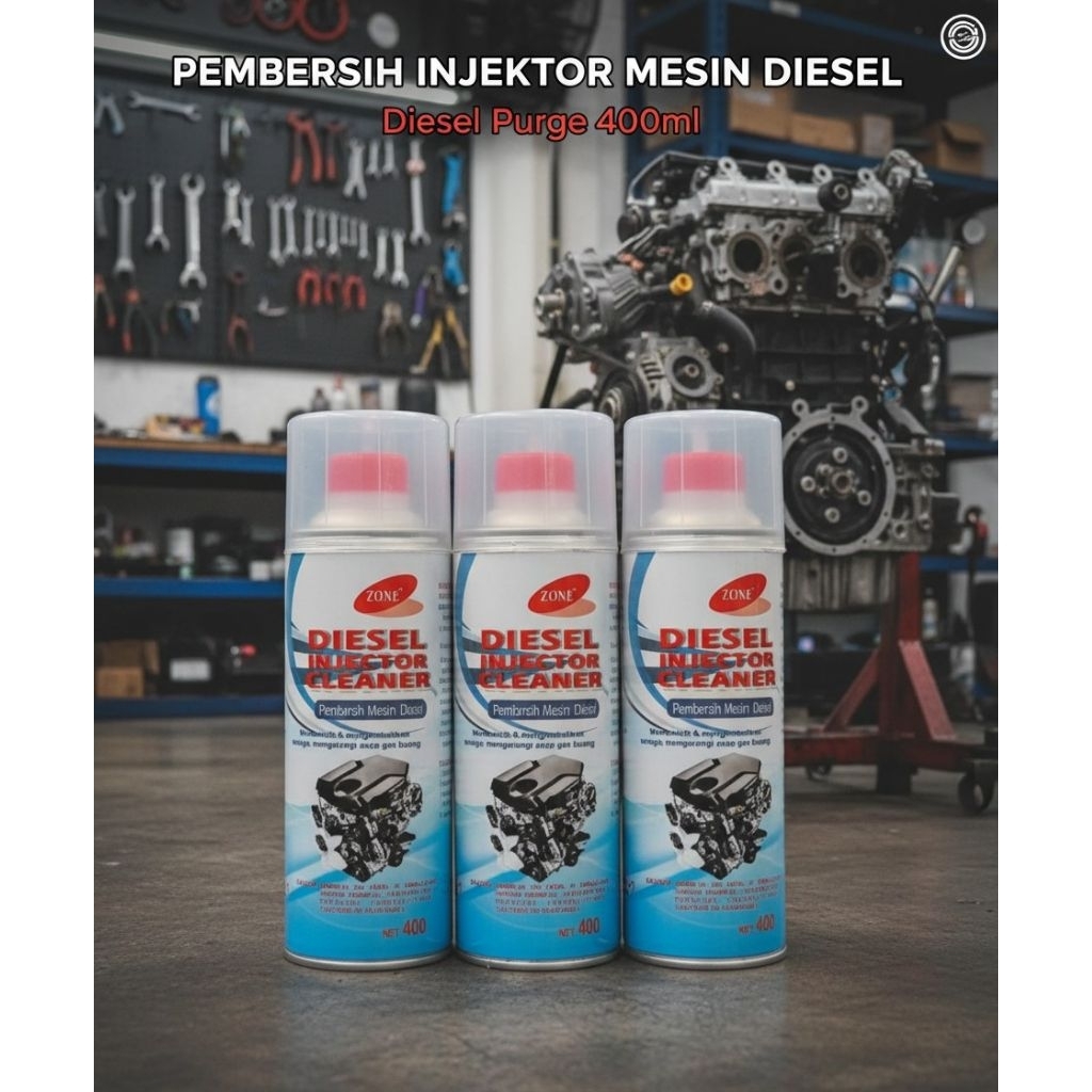 DIESEL PURGE 400ml DIESEL INJECTOR CLEANER  Pembersih Injektor mesin diesel purging injektor