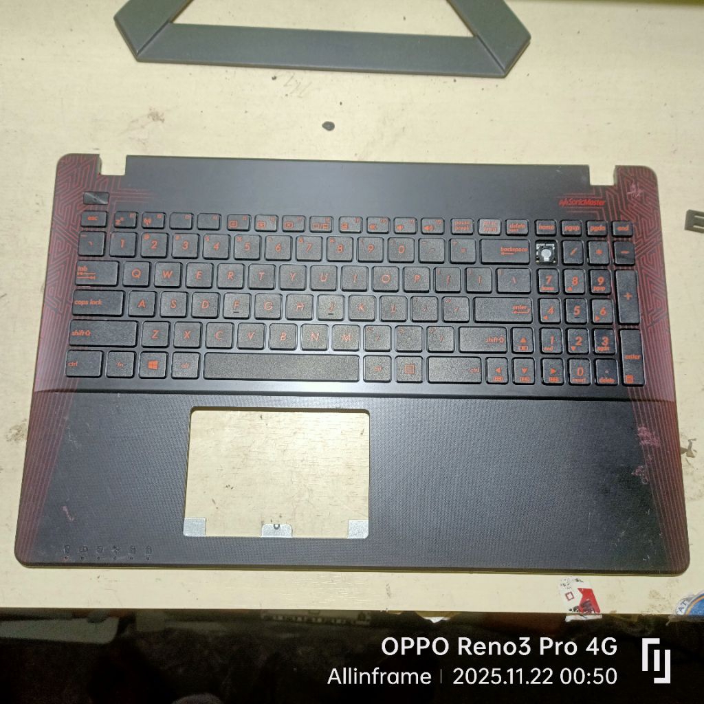 keyboard and frame for Asus X550VX X550VXK X550JK X550JX R510VX K510VX