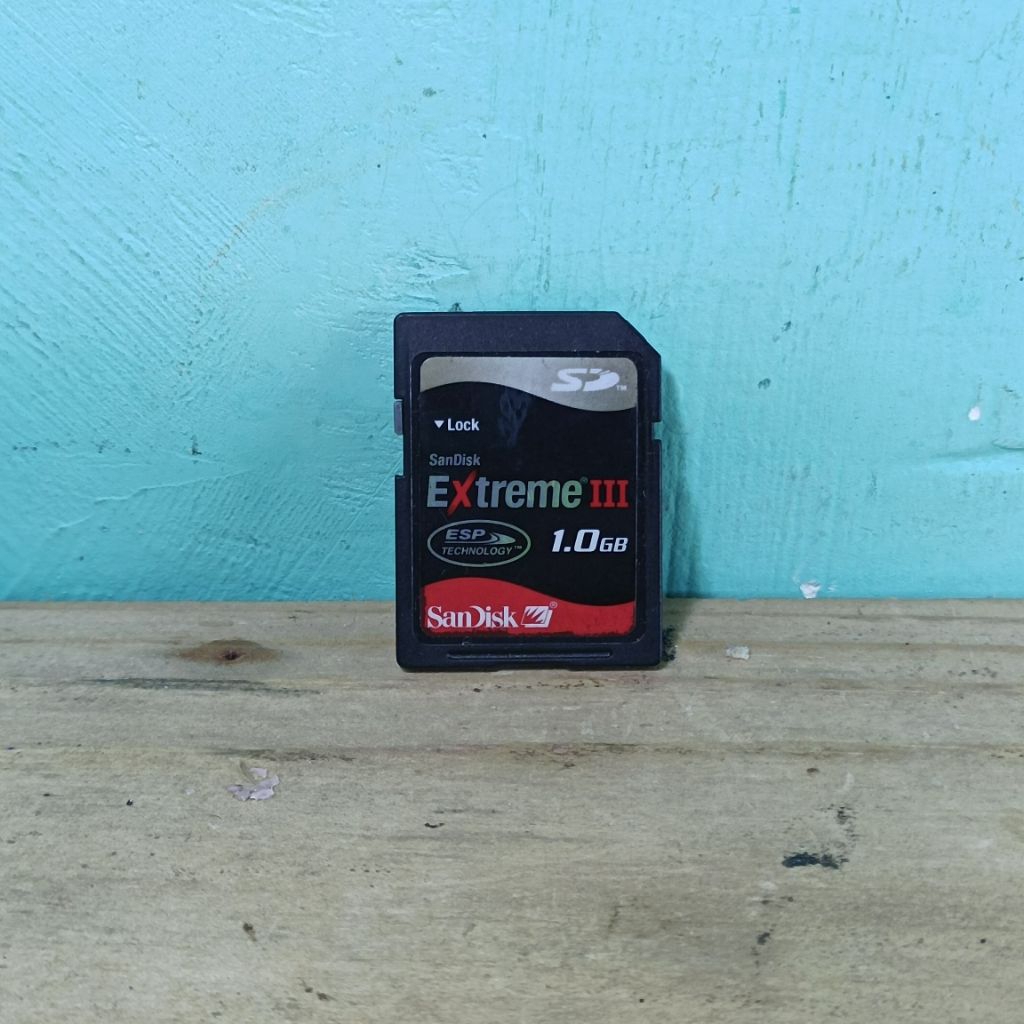 memori sd card sandisk extrem lll 1gb