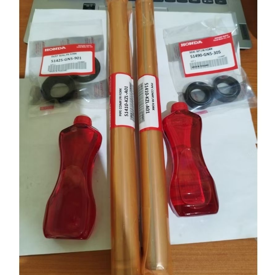 as shock depan beat fi as shock depan vario 125 scoopy fi vario 150 ori thailand