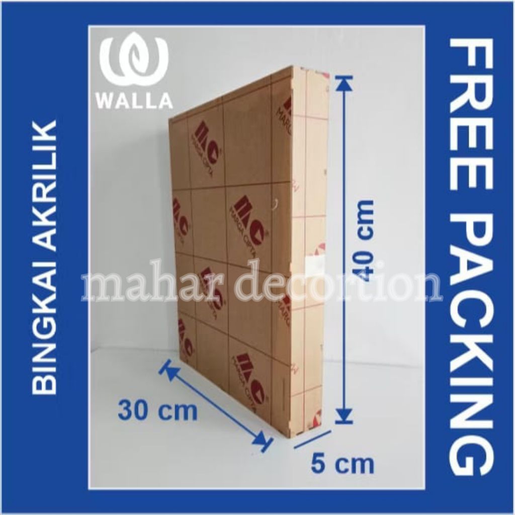 akrilik mahar / box mahar akrilik / frame ful akrilik / mahar akrilik