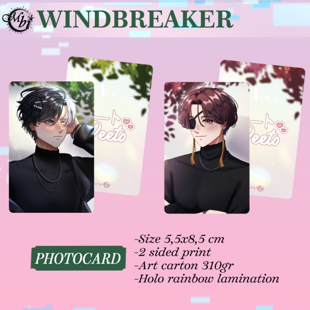 [FanMerch] WINDBREAKER ANIME - PHOTOCARD