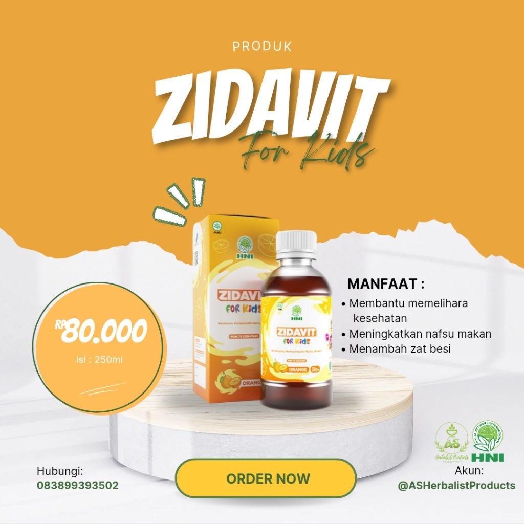 HNI Zidavit for Kids