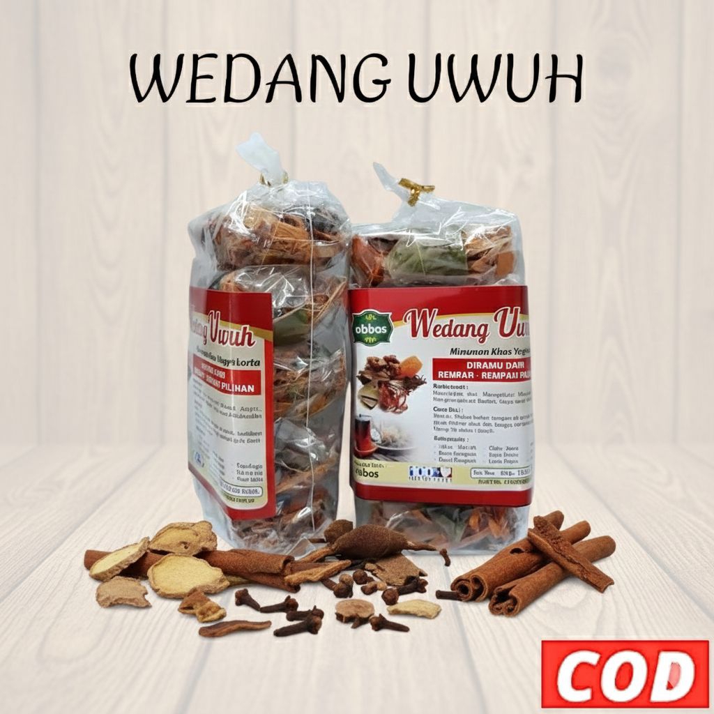 Wedang Uwuh Khas Jogja isi 5 bungkus Rempah Alami Nusantara