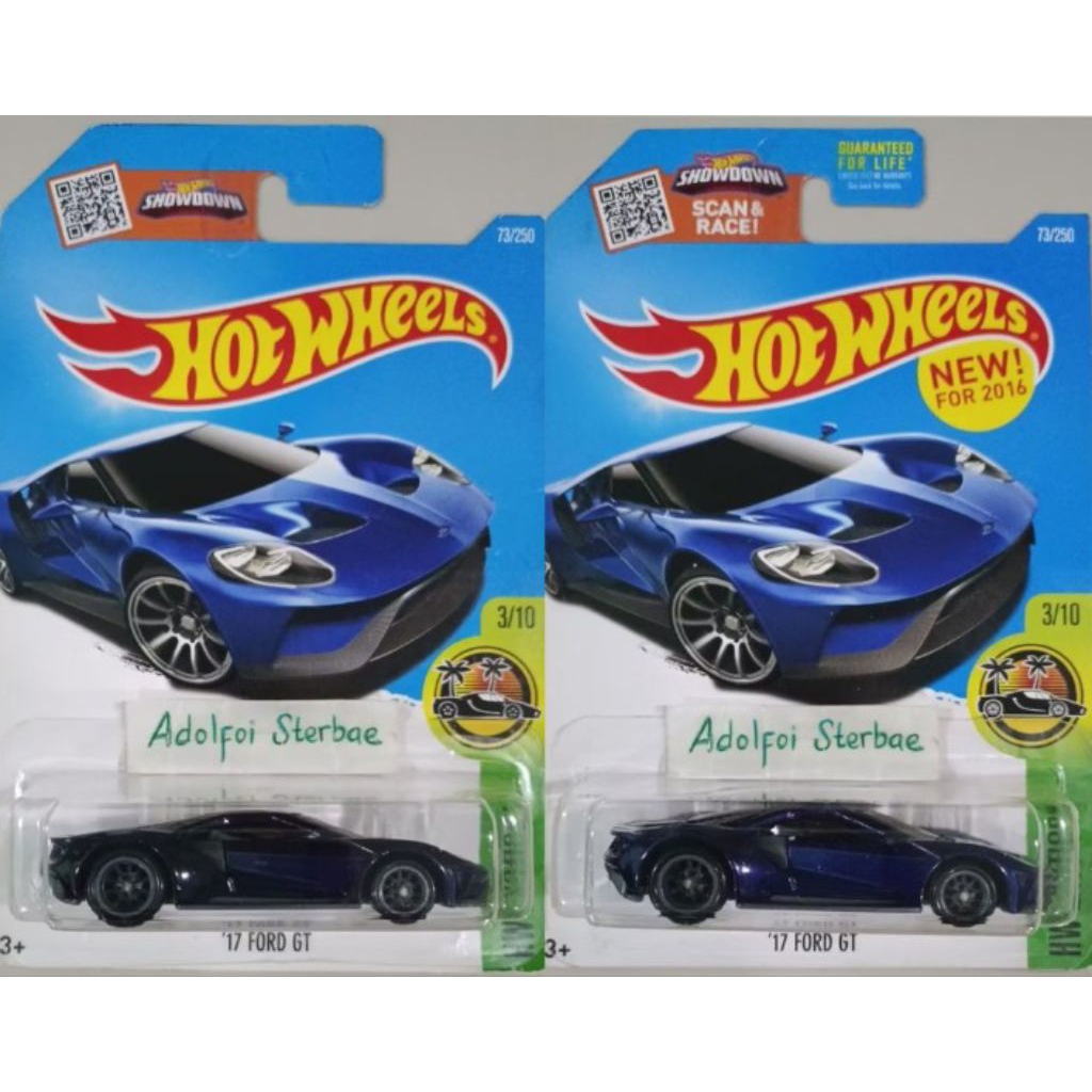 hotwheels hot wheels '17 ford gt ths sth th$ super treasure hunt super ban karet akta hw exotics