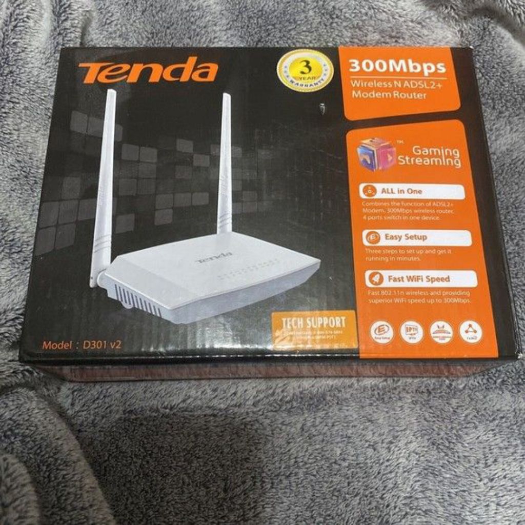 WIFI TENDA WIRELESS LAN NIRKABEL NETWORK MODEM ROUTER WIFI