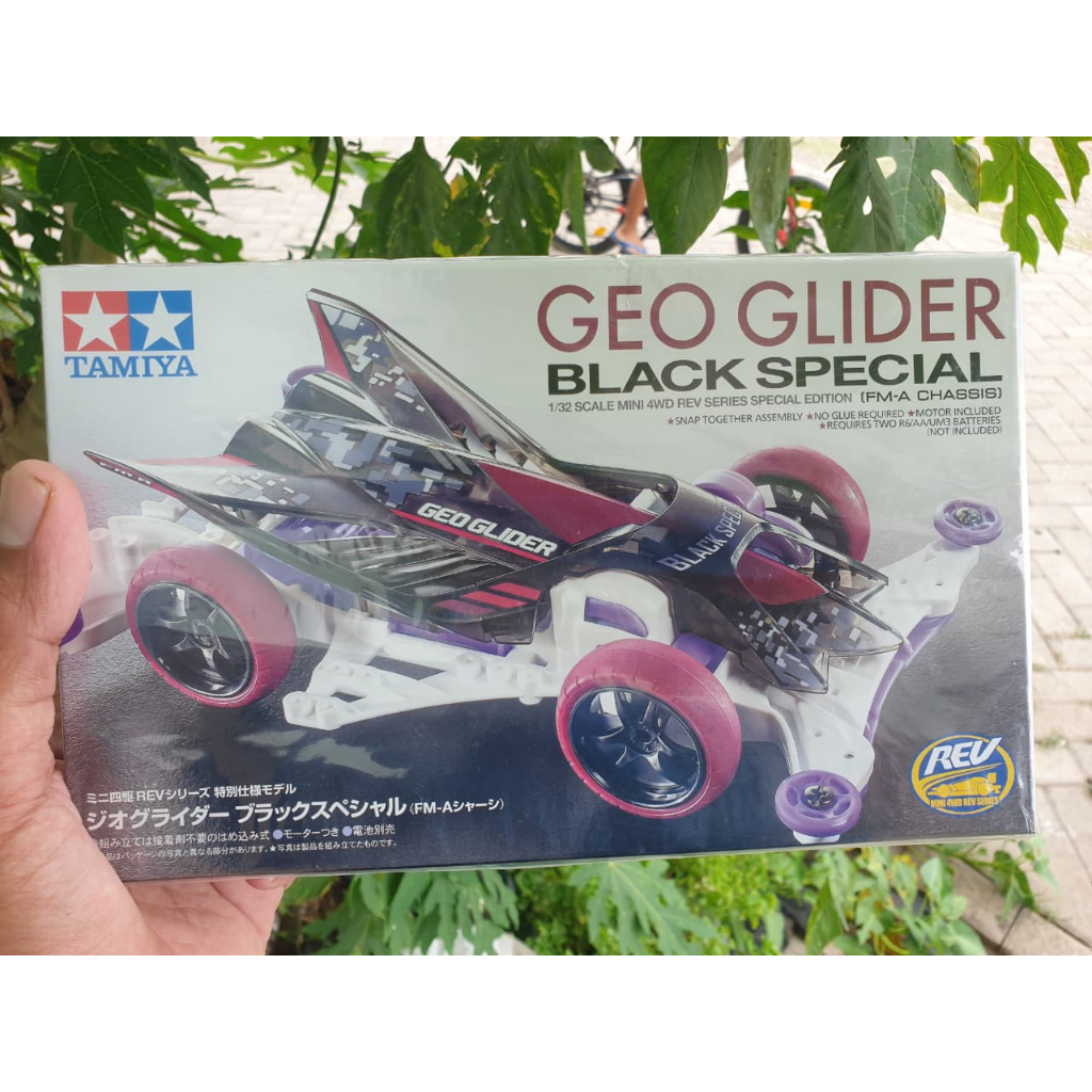Original Tamiya Mini 4 WD Geo Glider Black Special