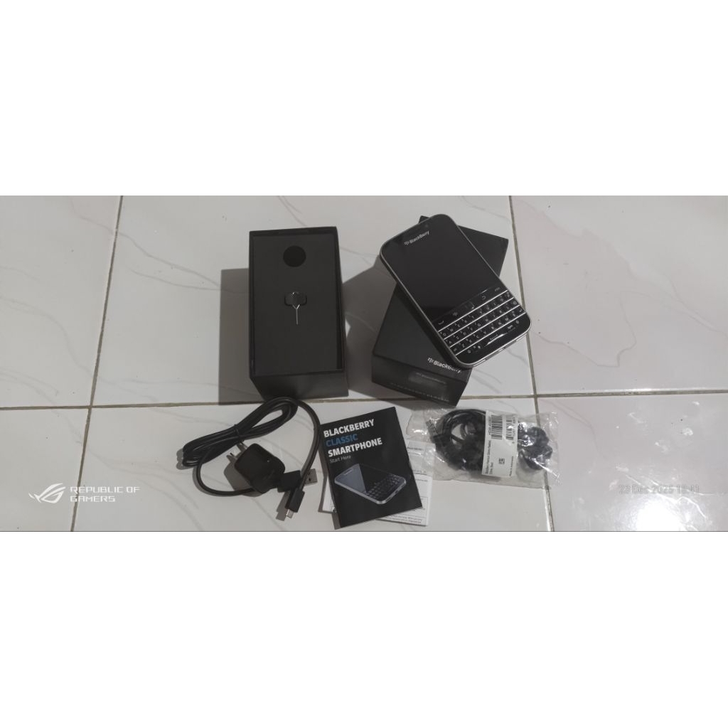 Blackberry Q20 classic fullset komplit