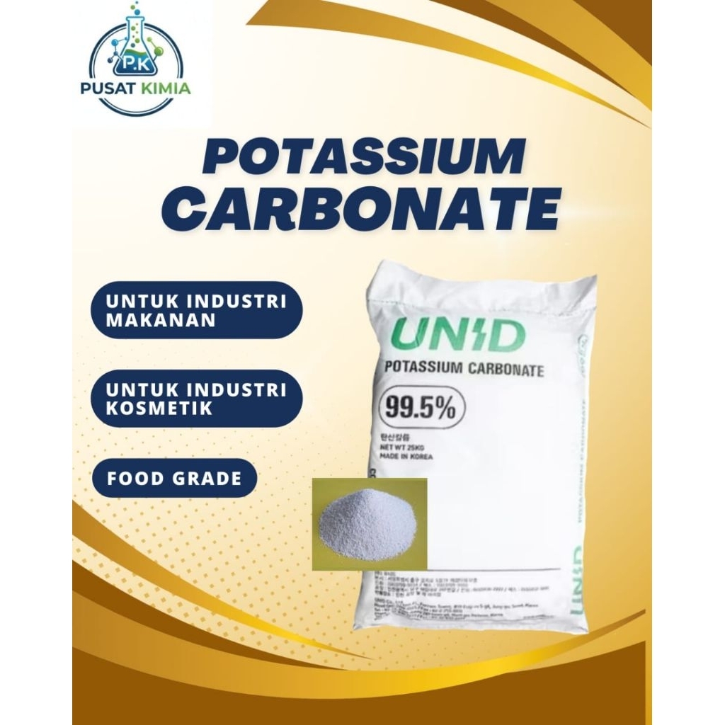 Potassium Carbonate / Soda Kie / Kalium Karbonat 1KG