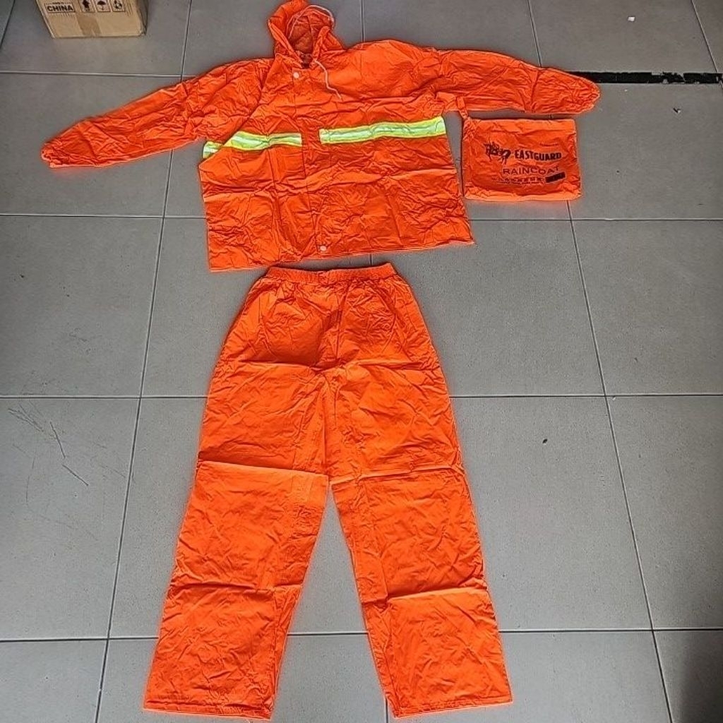 Jas Hujan Proyek Raincoat Jas Hujan Industri Scotlite Tebal Berkualitas