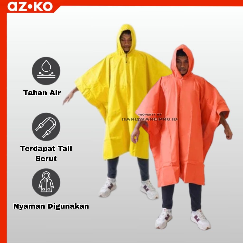 Jas Hujan Ponco Jas Hujan Motor Jas Hujan Pria Soleil Ace Hardware