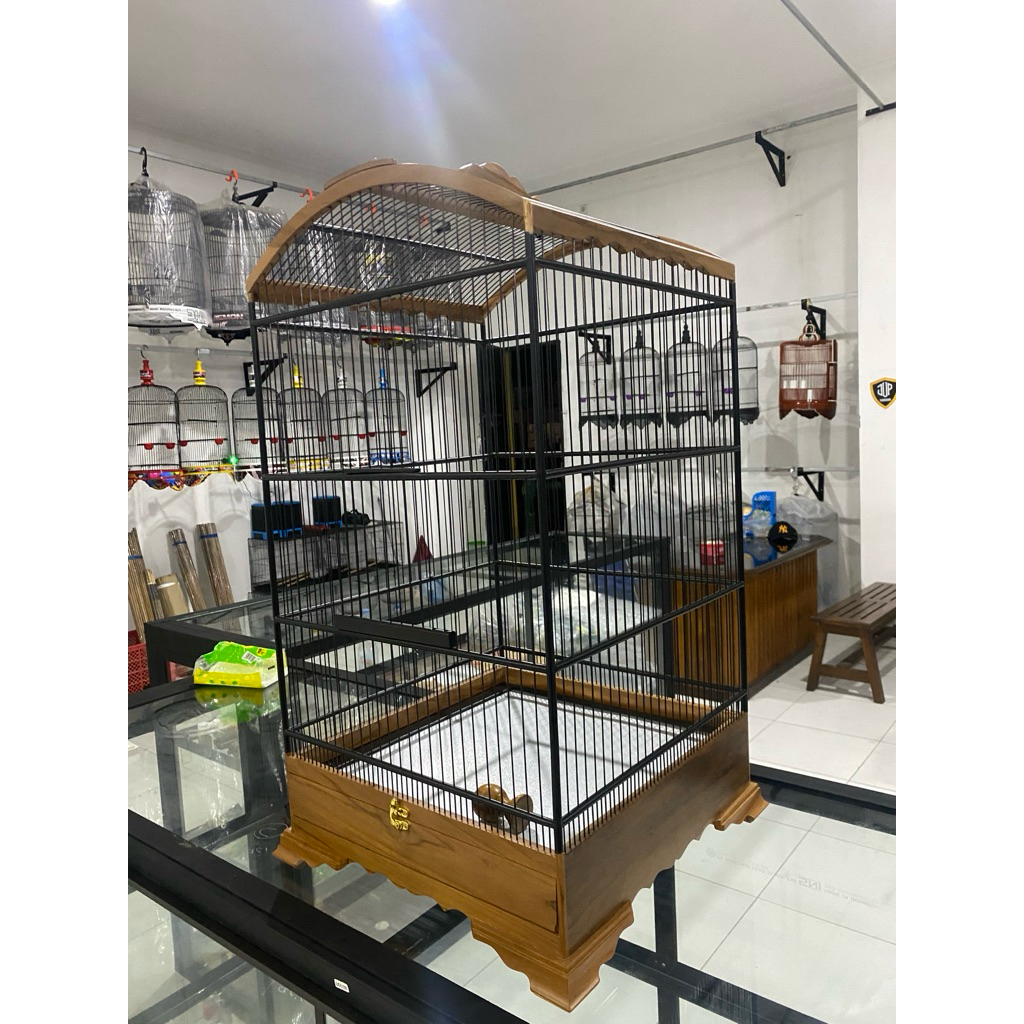 SANGKAR KOTAK UKURAN 40x40 RUJI FIBER