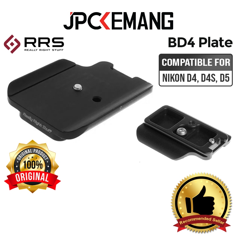 REALLY RIGHT STUFF PLATE BD4 for Nikon D4 / D4S / D5 Camera Really Right Stuff BD 4 Plate Kamera Nik