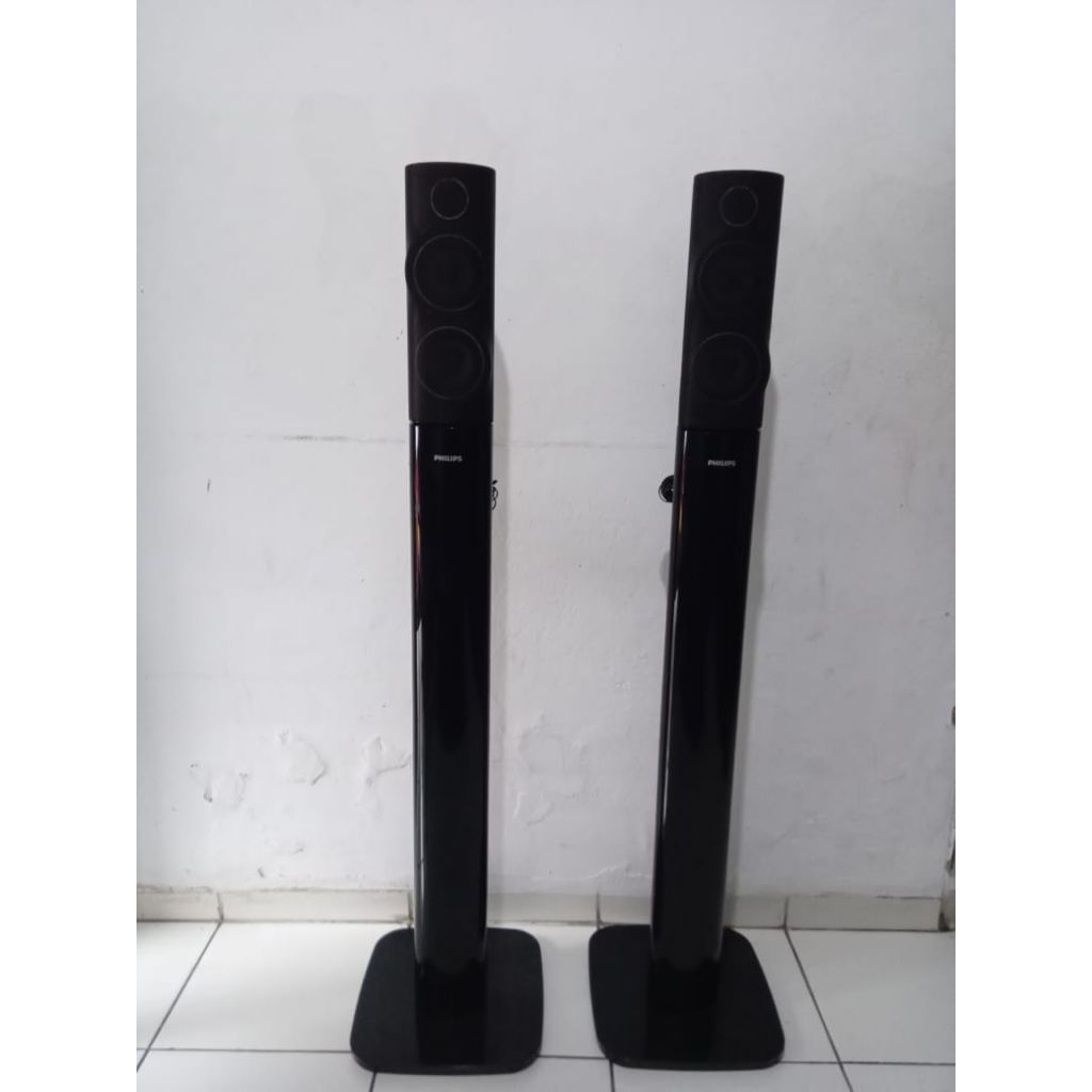 speker tower pasif LG& PHILIPS hometheatre bekas
