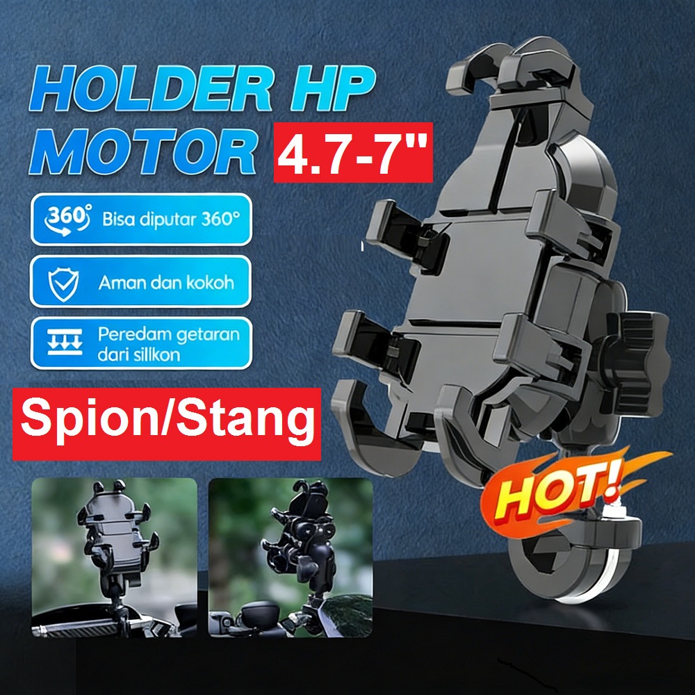 READY Holder HP Motor Phone Holder Servo RH-F0108 Servo Road Motor Dudukan Handphone Universal