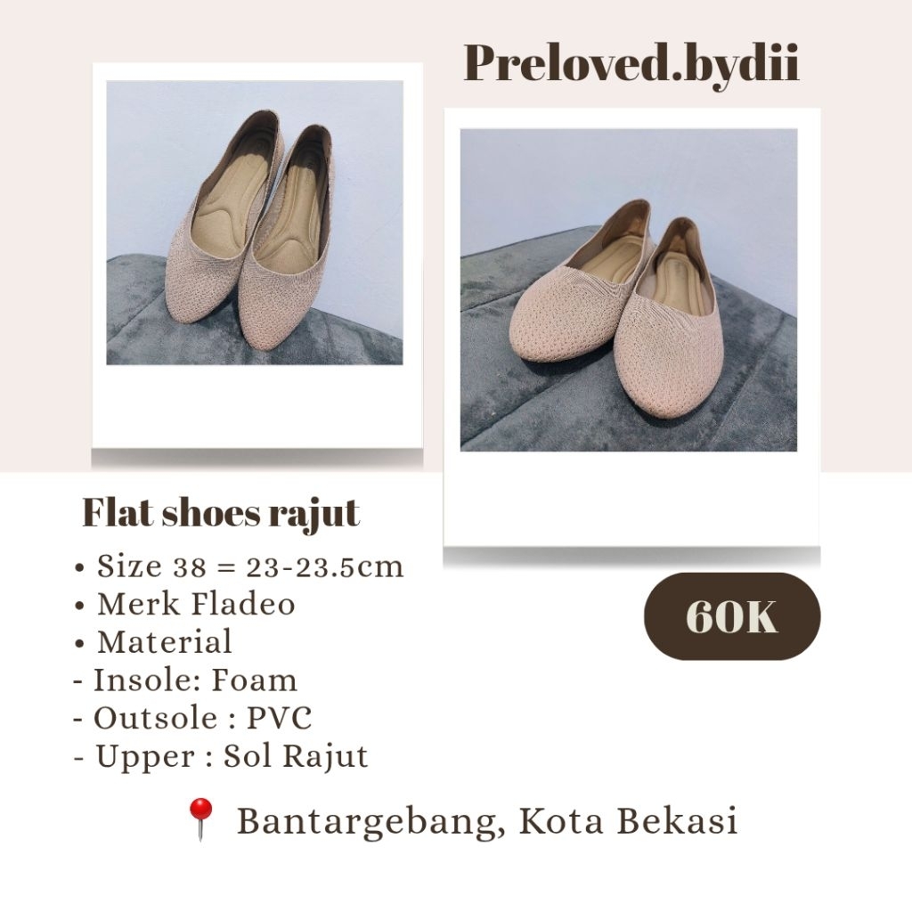 Flat shoes fladeo