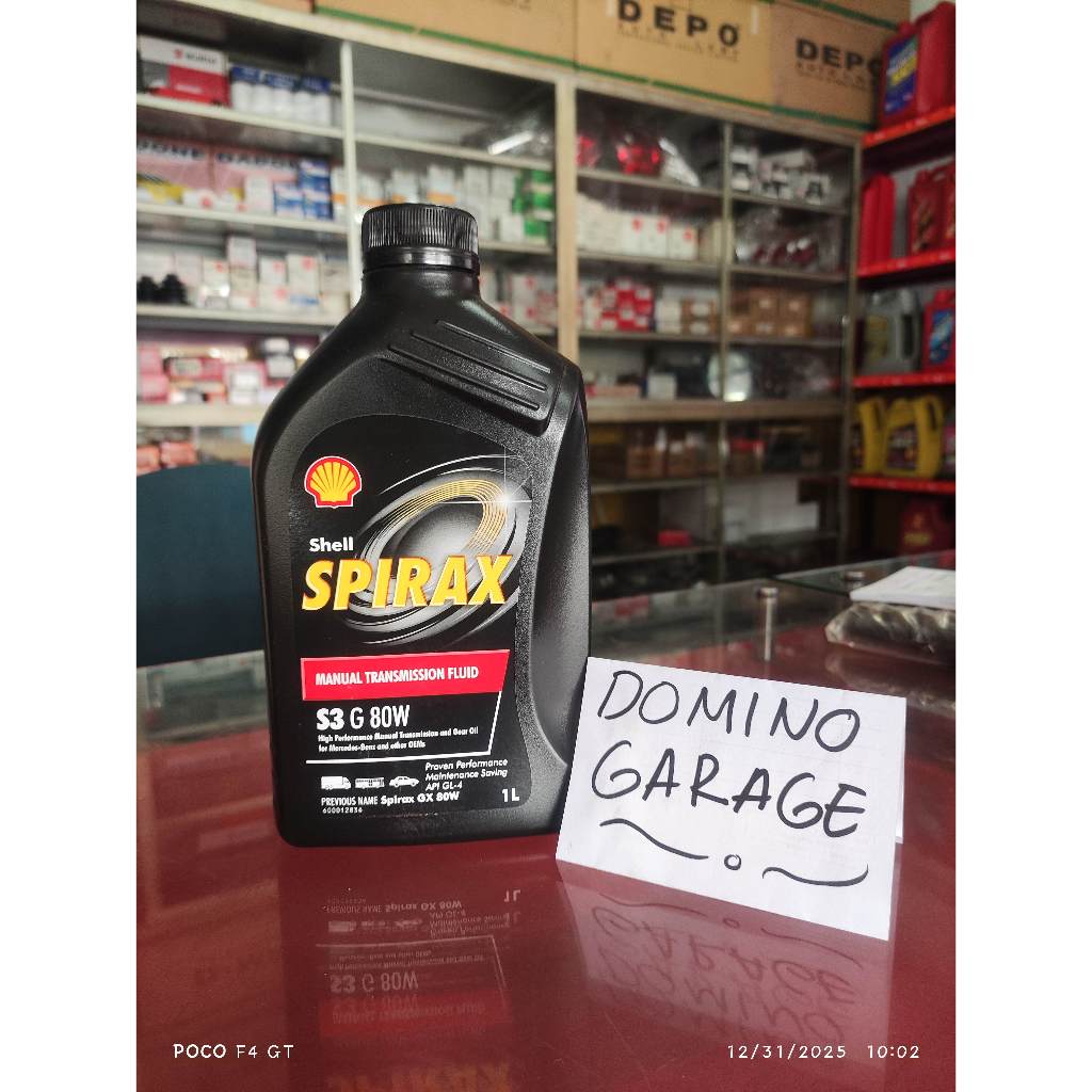 SHELL SPIRAX S3 G 80W 1L, ORIGINAL SHELL