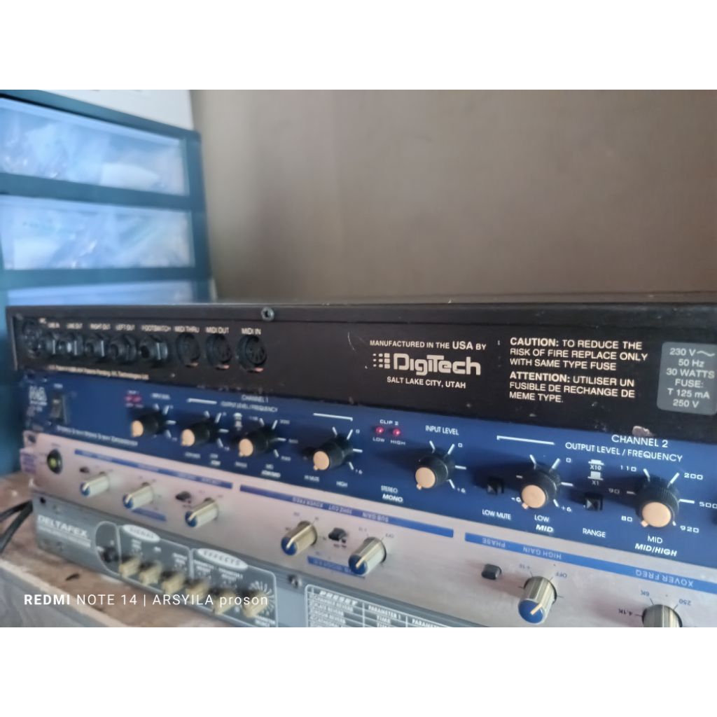 efek vocal digitech harmony vocalist II DOD