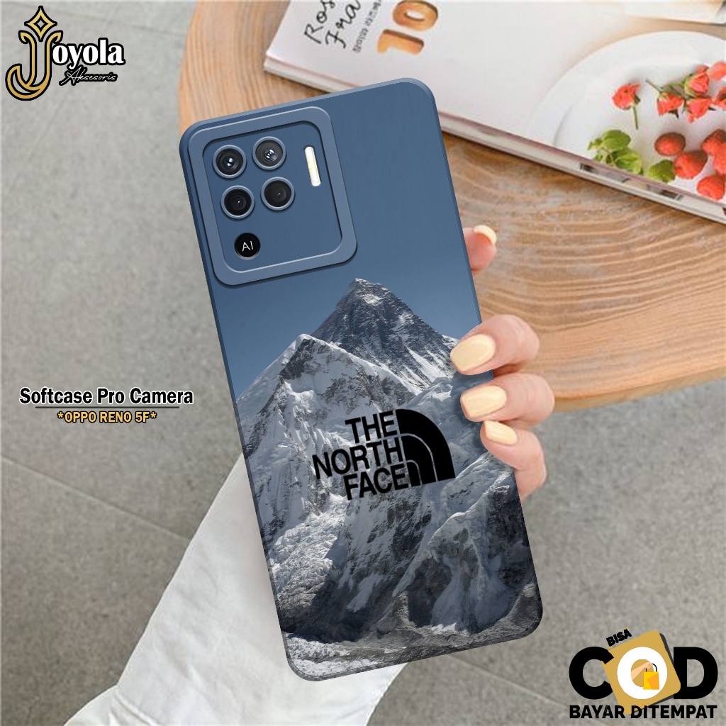 JOYOLA Case OPPO RENO 5F - Fashion Case Branded - Softcase OPPO RENO 5F - Pro Camera - Casing OPPO R