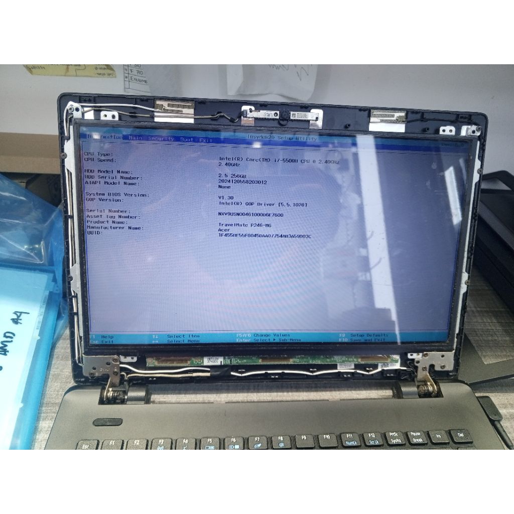 lcd laptop bekas 14 inch Asus,Lenovo,Acer semua merk