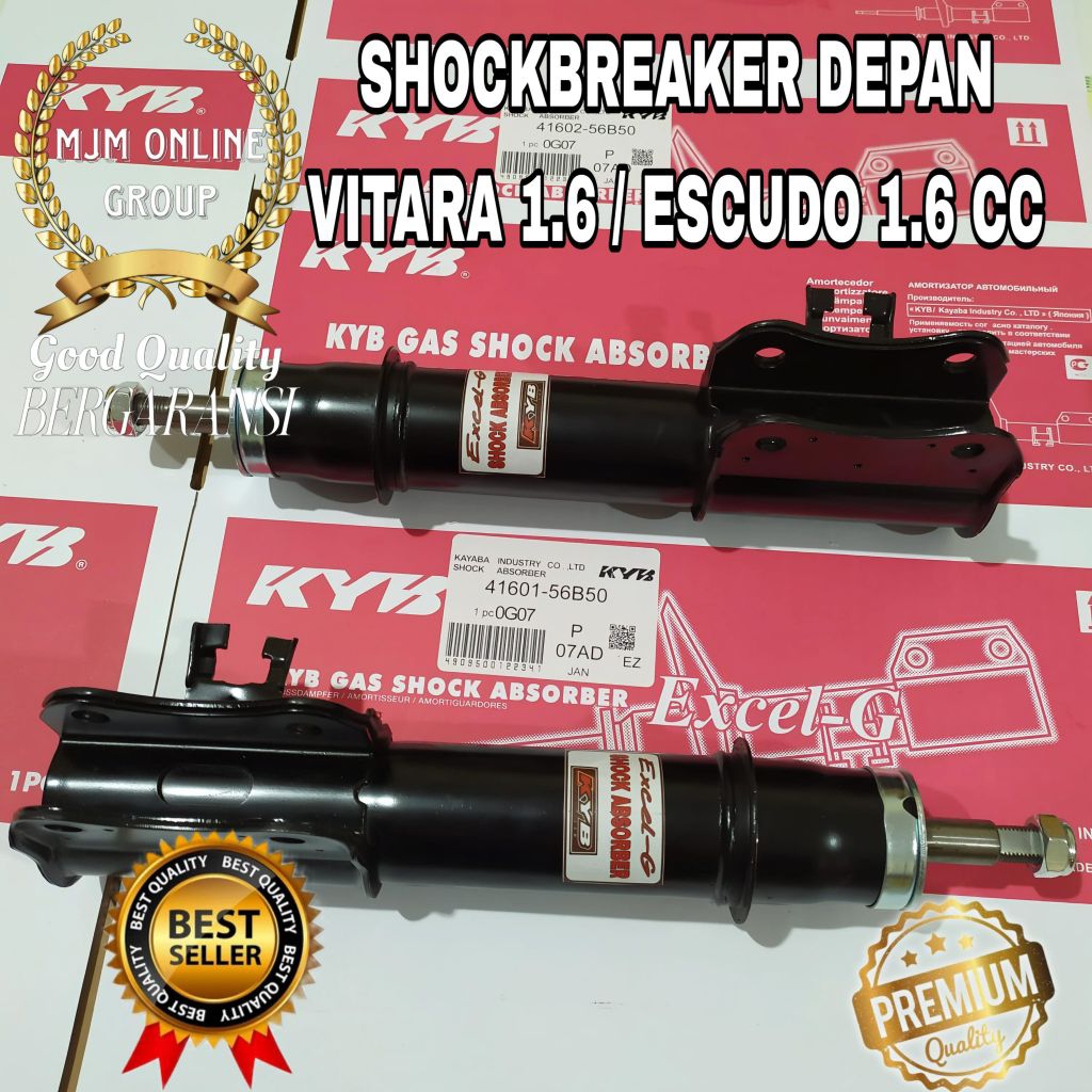 Shockbreaker depan Vitara 1.6 / Escudo 1.6 cc 1set Sepasang Bergaransi