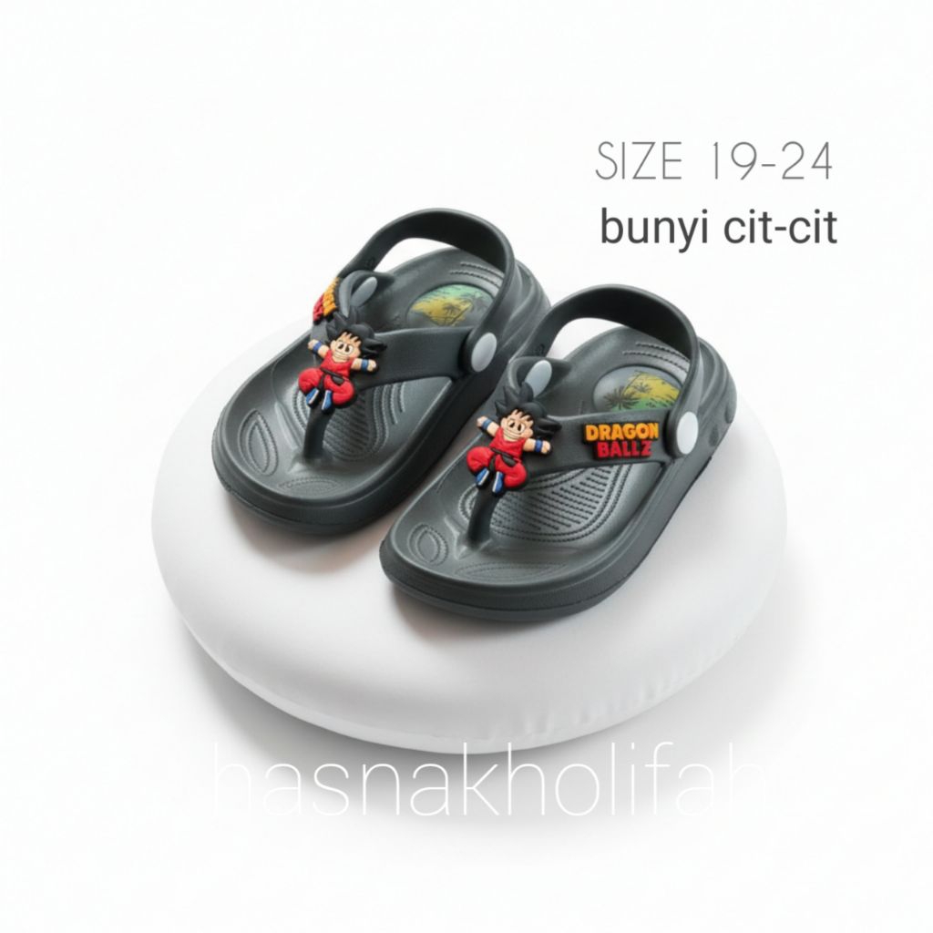 Sandal jepit Anak Ringan Ada bunyi cit-cit cocok untuk anak balita