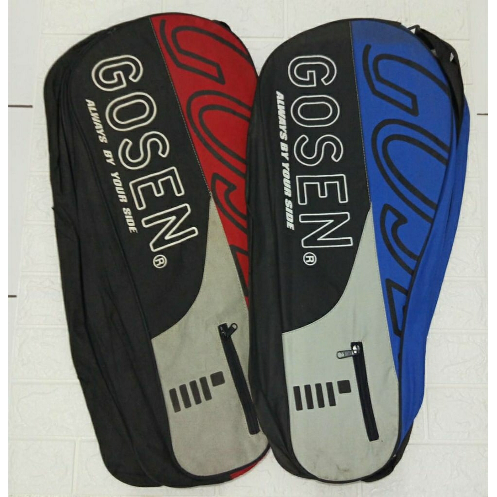 OBRAL Tas raket badminton bulutangkis GOSEN baru original -MINUS baca deskripsi