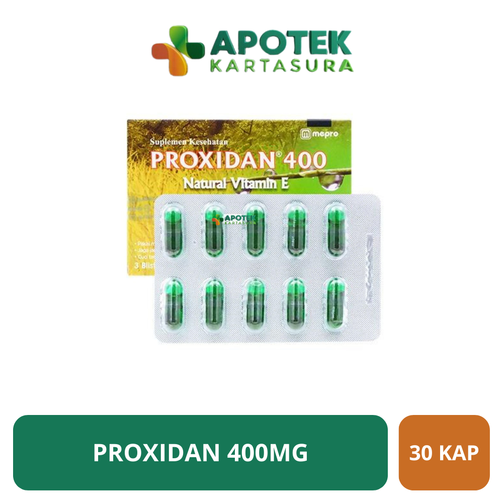 Proxidan 400 Mg 1 Kapsul - Suplementasi Vitamin E