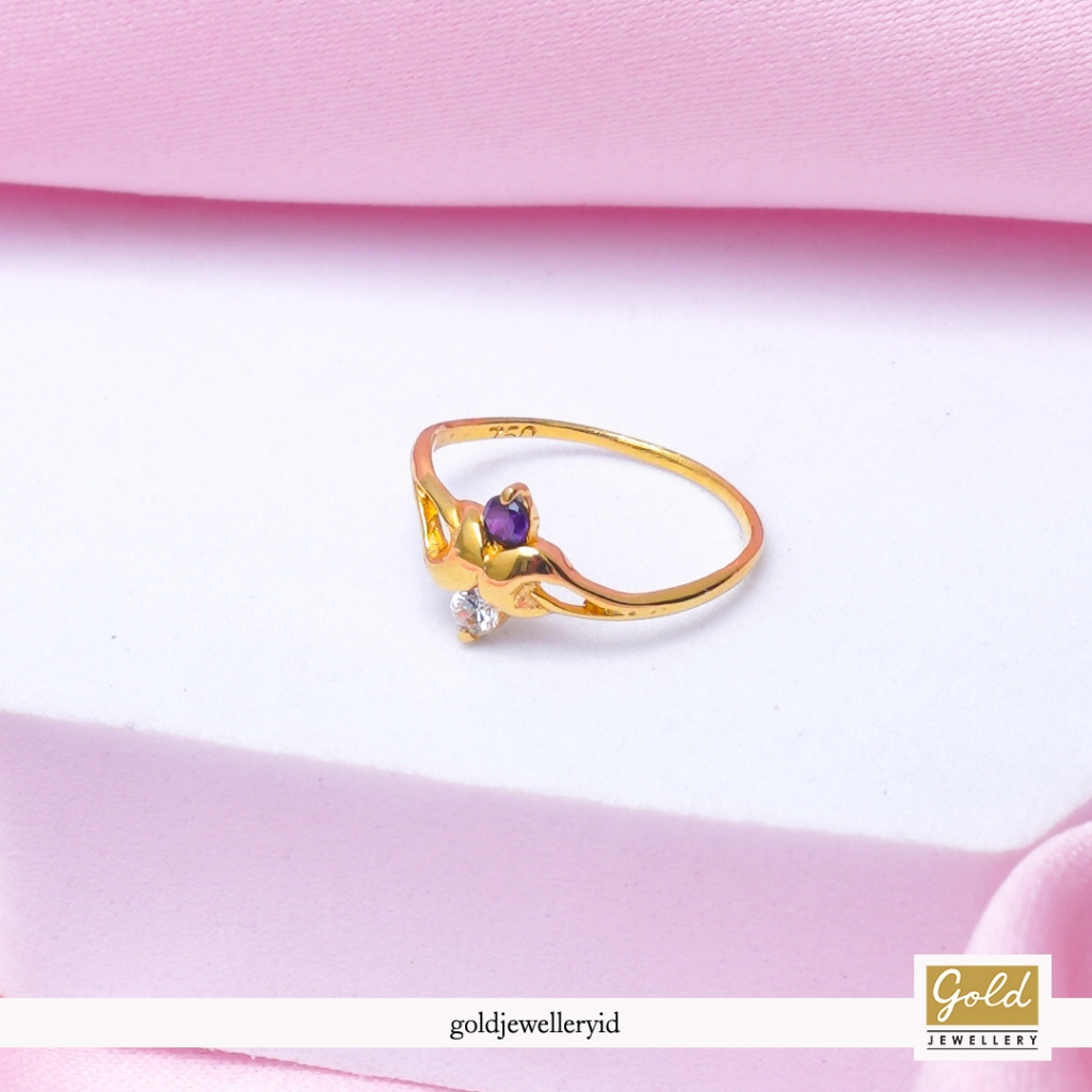 Cincin anak emas kuning 750 17k - XII7530122500