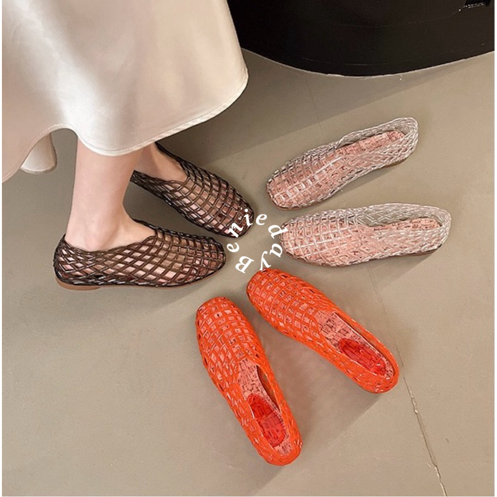 BenieDay - Sophia Flat Shoes Jelly / Sepatu Flat Jelly Wanita