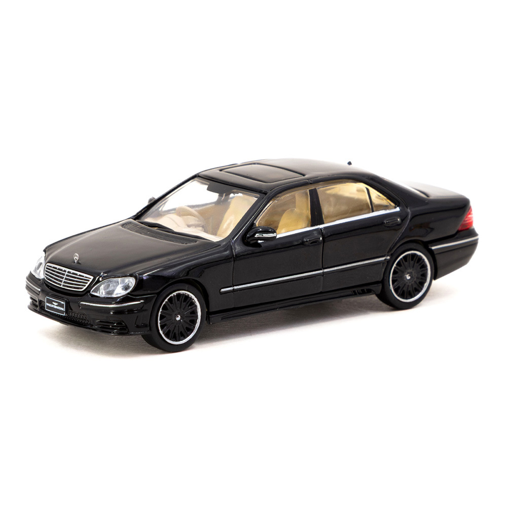 TARMAC WORKS 1/64 MERCEDES BENZ S CLASS WALD BLACK