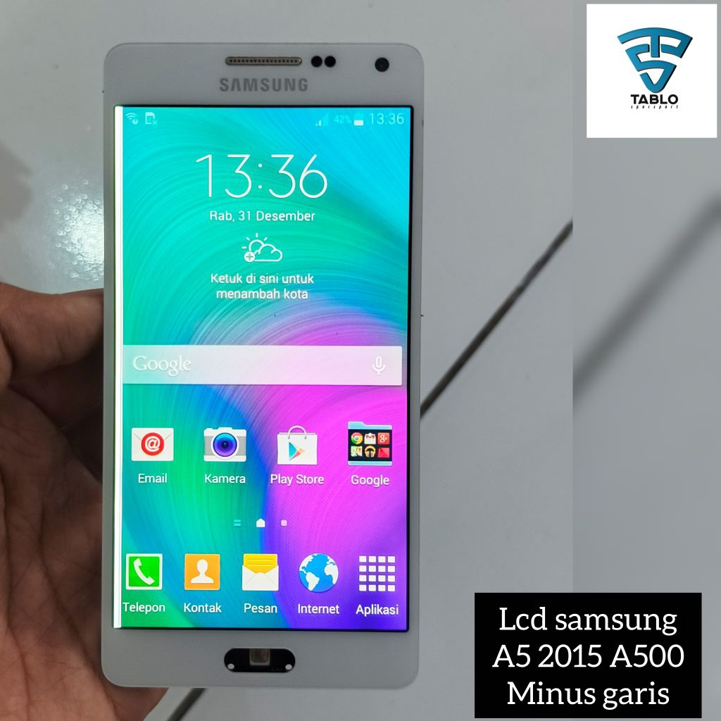 Lcd touchscreen Frame Samsung A500 A5 2015 Amoled original copotan hp