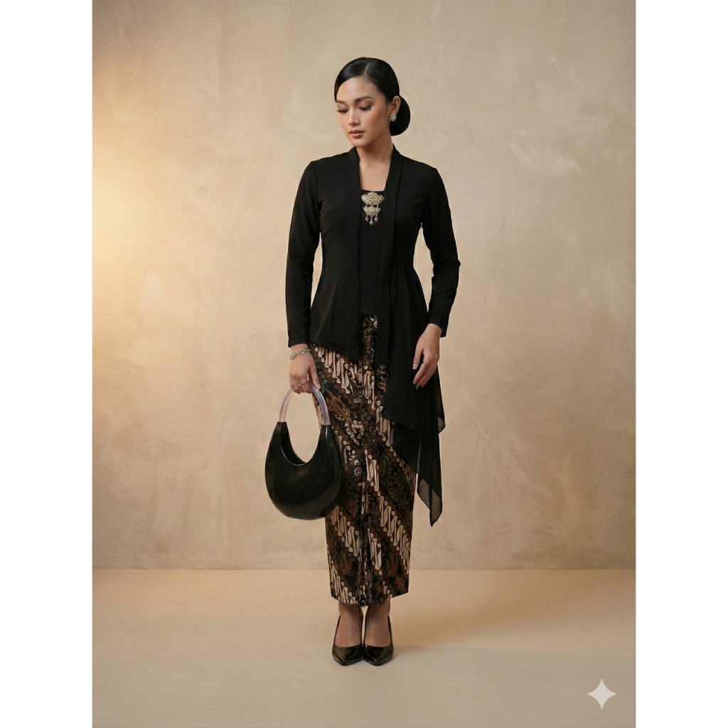 Tas Mini Wanita Glossy Black – Modern Elegan & Chic