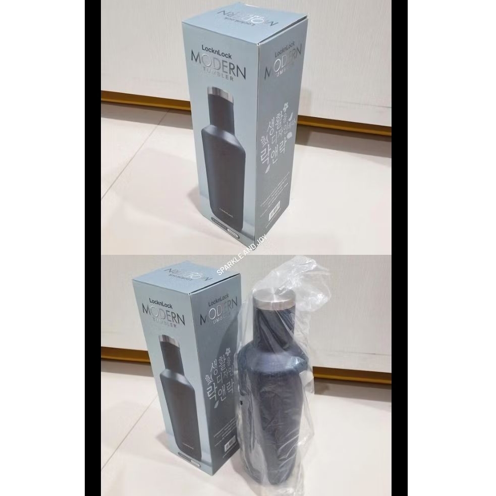 Tumbler LocknLock Botol Minum Termos Original 500 ML  - Sparkle and Joy