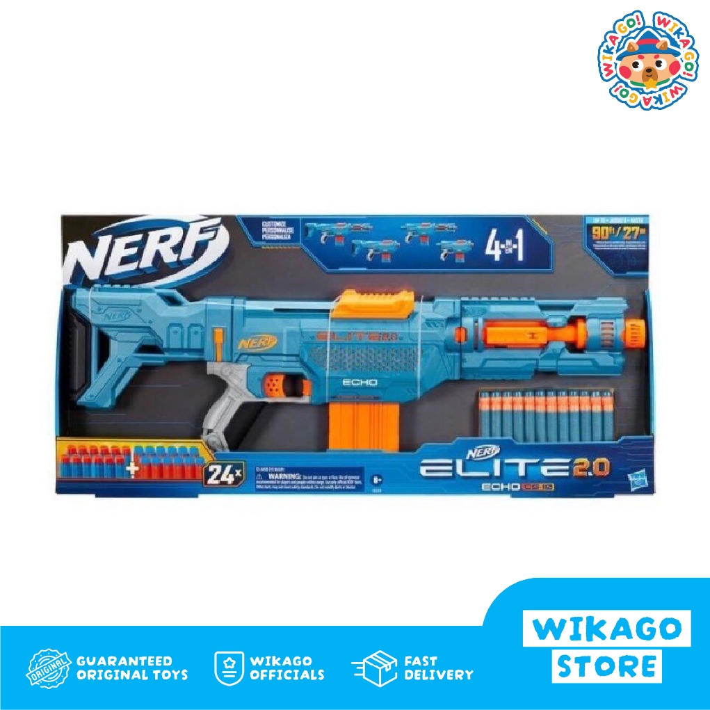 Nerf Elite 2.0 Echo CS-10 CS10 Blaster Original Not Retaliator Delta Tropper