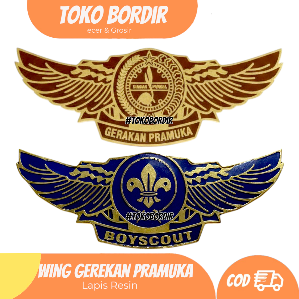 Wings Pramuka / wings boyscout / wings gerakan Pramuka