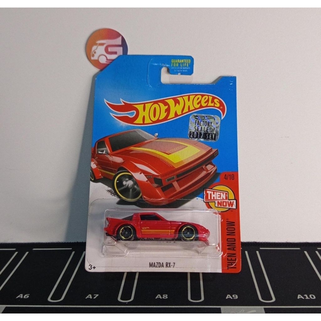 Hot Wheels Exclusive Kmart Mazda RX-7 Recolor Red Factory Sealed 2017 (VVHTF) - Hotwheels