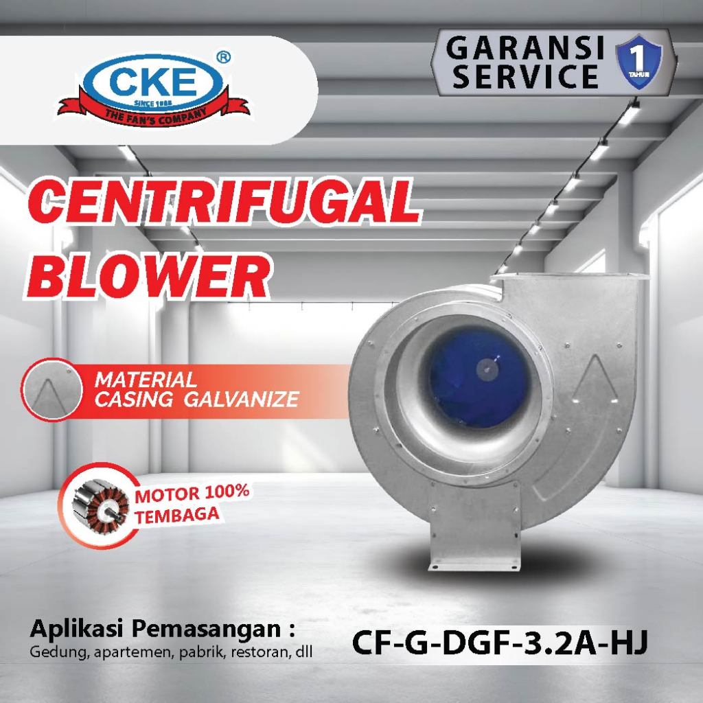 BLOWER KEONG / Centrifugal Fan 2200W 380V Kipas Sentrifugal Blower Keong