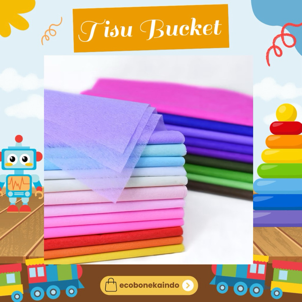 Kertas Tisu Buket Bunga Kertas Tissue Tisu Florist  Bunga Korea / Tissue Paper Craft Wrapping Packag