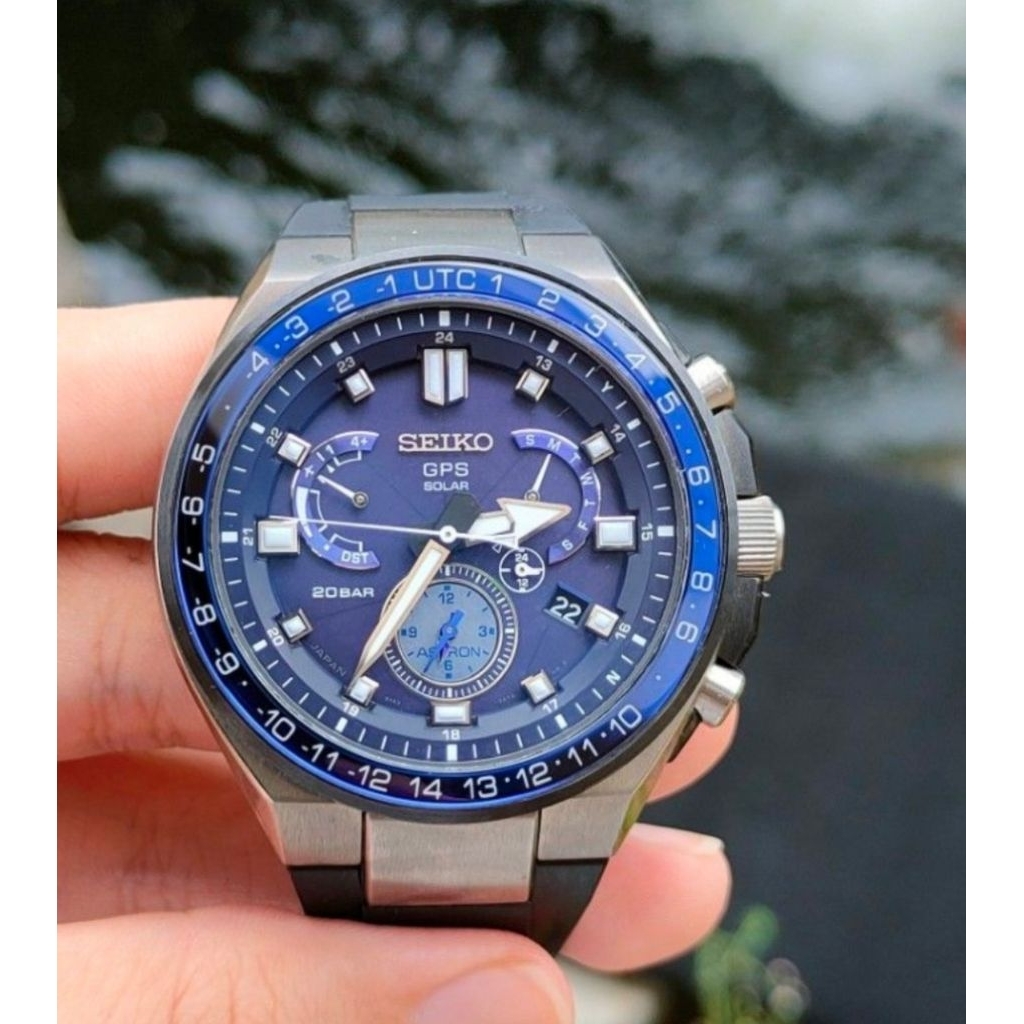 Seiko Astron GPS Solar SBXB167 Titanium