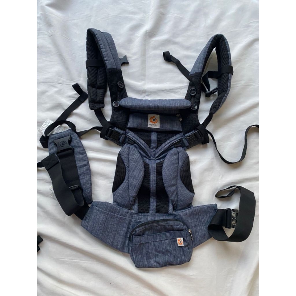 ergobaby omni 360 airmesh indigo weave original