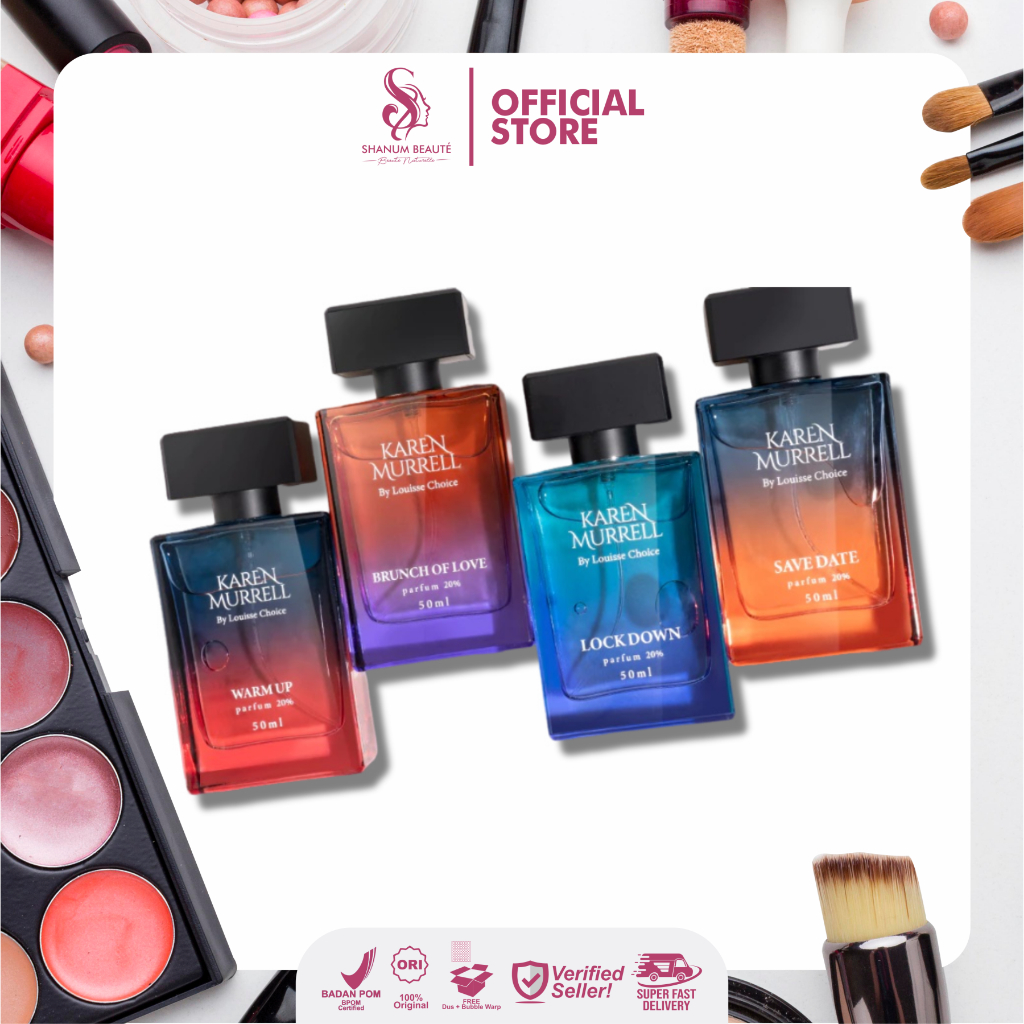 Louisse Choice & Karen Murrell | Parfum 20% - 50ml 48 Hours Lasting EDP Men Women Perfume Eau De Par