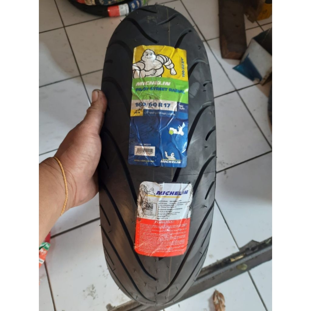 michelin pilot street radial 160/60-17 produksi 2024
