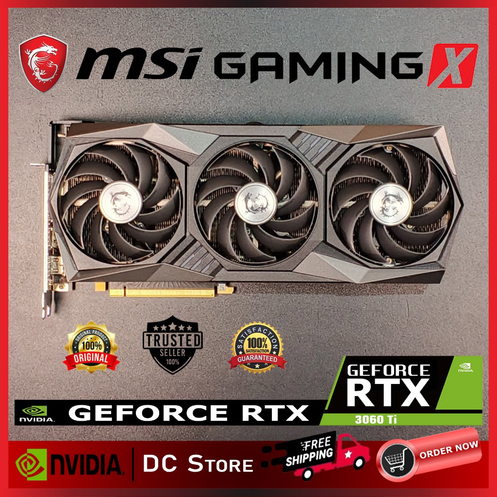 VGA Nvidia Geforce RTX 3060Ti 8GB GDDR6 256Bit