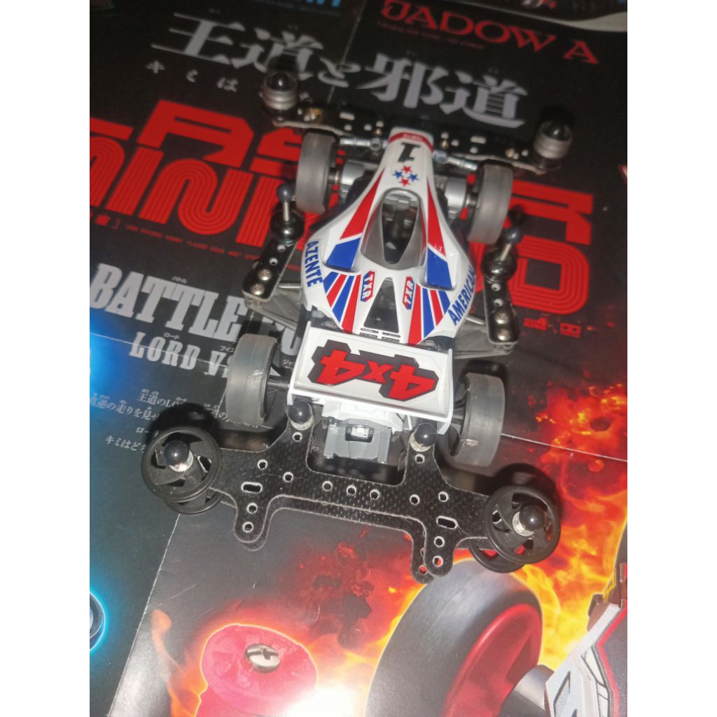 ROLLER TAMIYA AZENTE ZENQUISH ORIGINAL HITAM 19MM