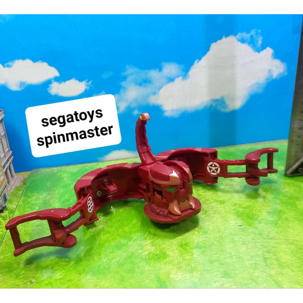 Bakugan Deka Red Scorpion Battle Brawler SegatoysSPIN MASTER