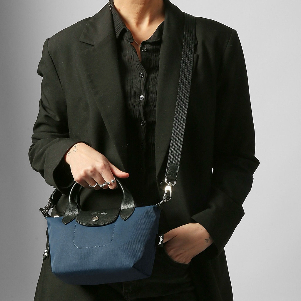 LC Le Pliage Energy XS Mini Handbag Top Handle Bag with Shoulder Crossbody Strap