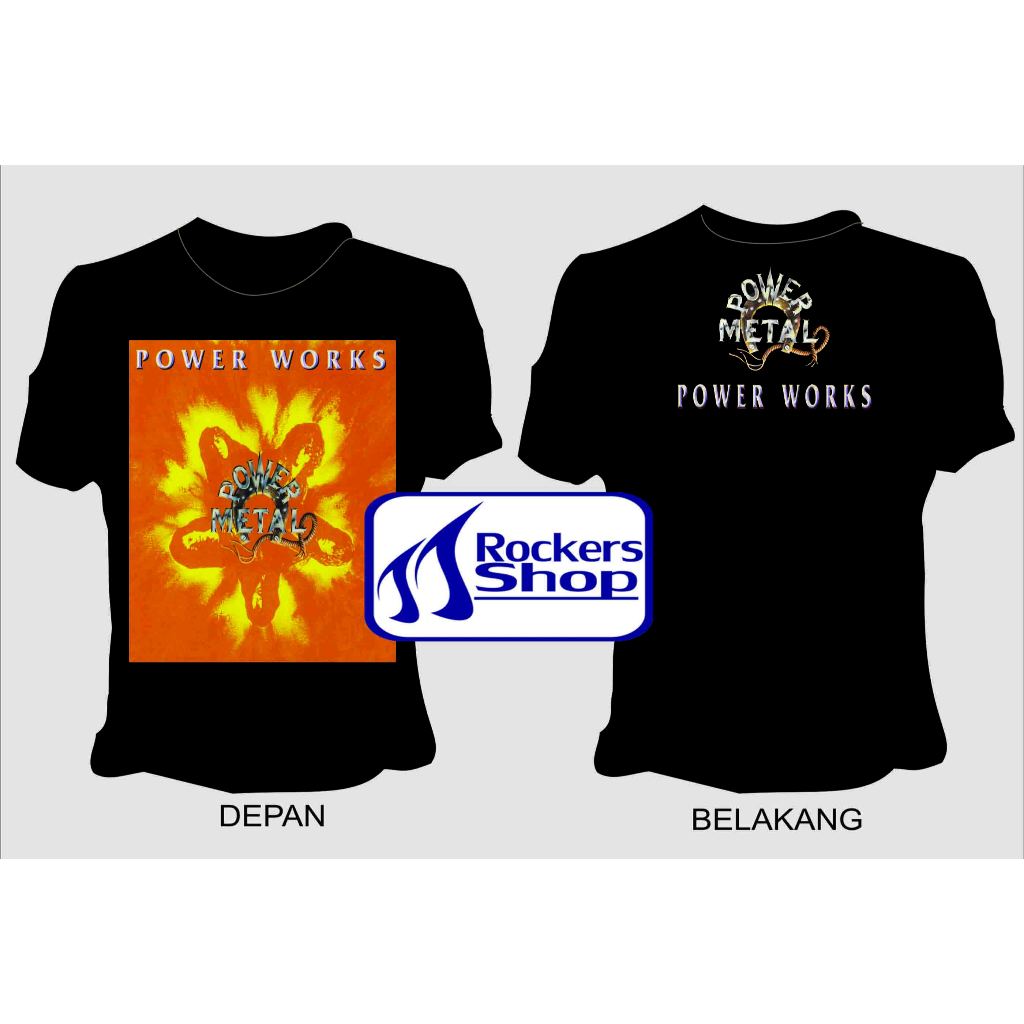 KAOS POWER METAL ALBUM POWER WORKS SINGLE HITS SATU JIWA EGO SENTRIS BIDADARI TIMUR TRAGEDI MEMORI J