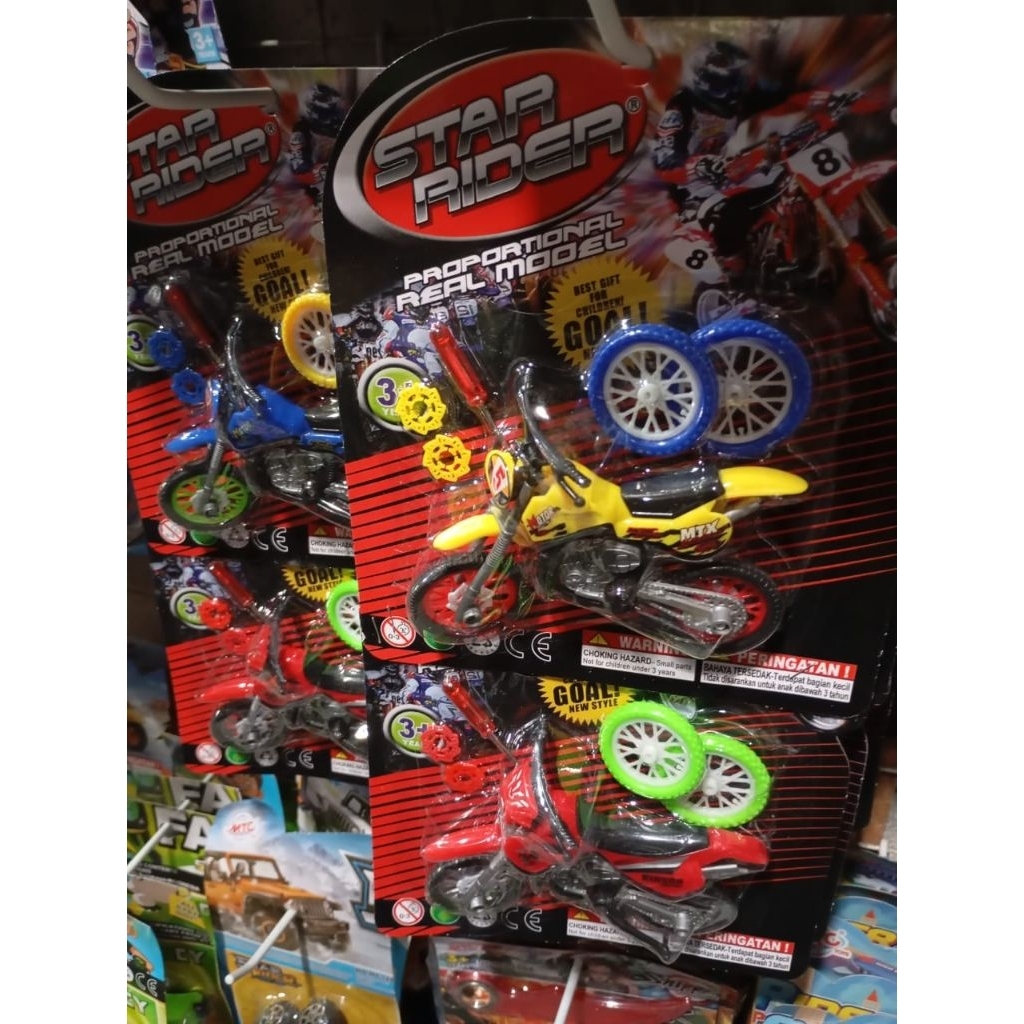 MAINAN MOTOR CROSS STARRIDER 323/MAINAN ANAK MOTOR TRAIL
